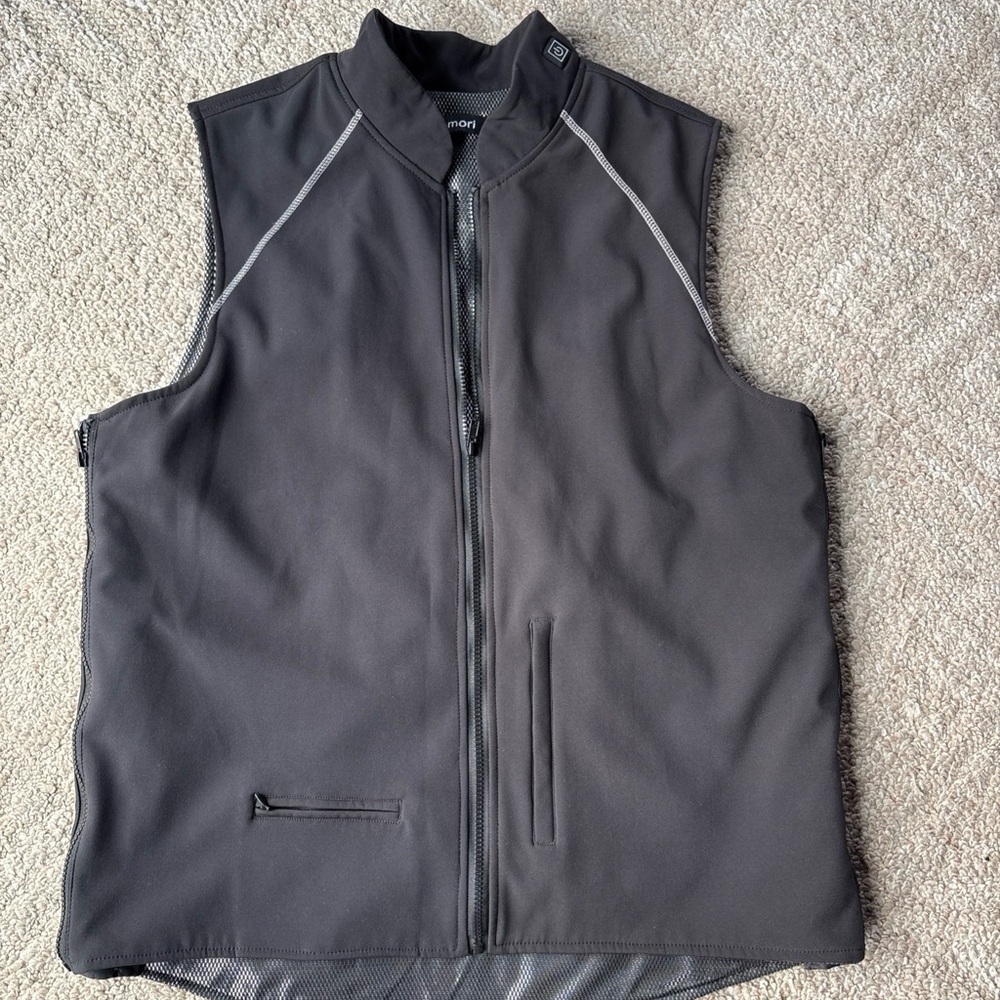 Vinmori Heated  Vest Men's Adjustable Multi Size Battery Pack Outdoor Camp .